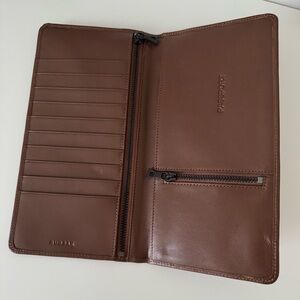 Rudsak leather unisex passport/card holder